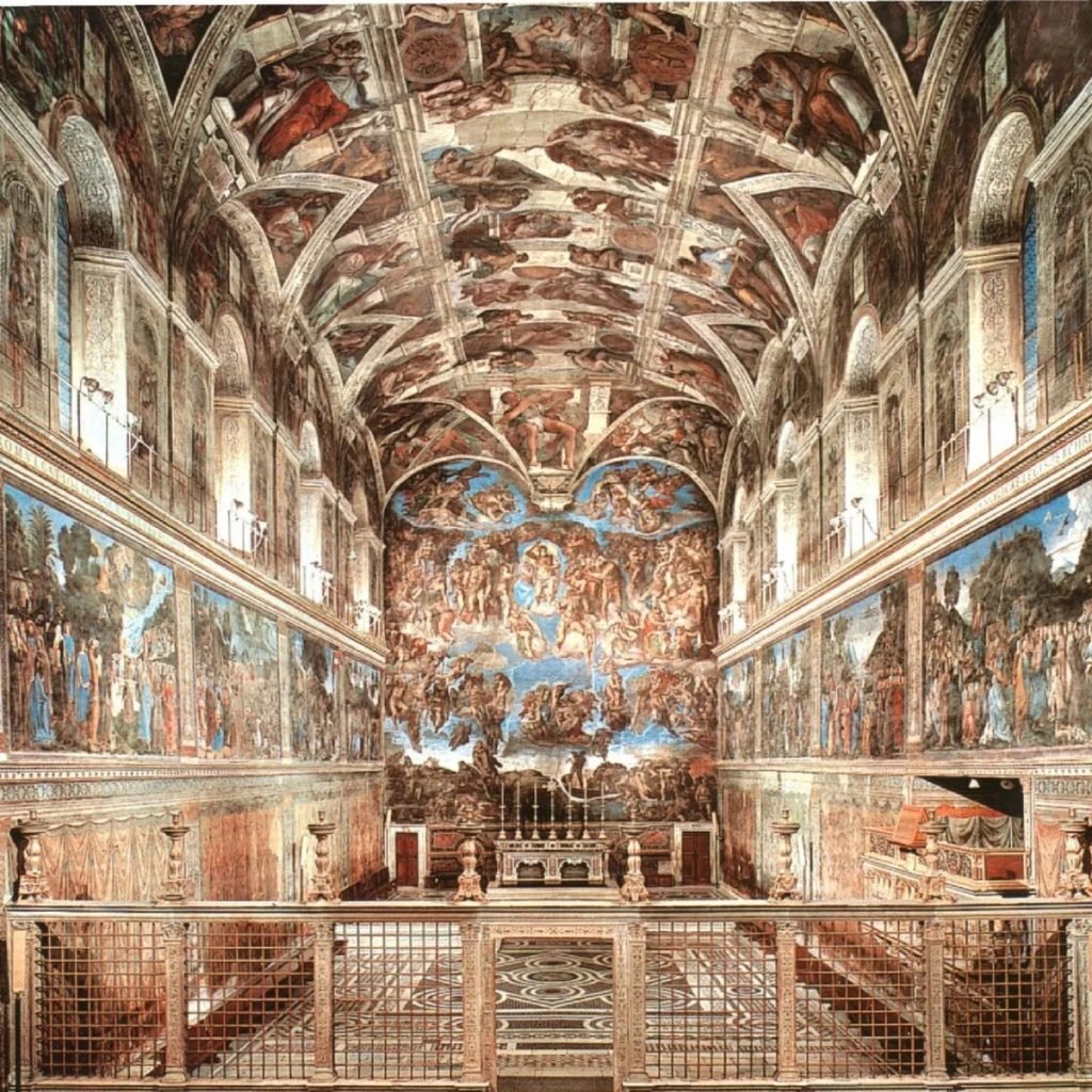 Wide format printing, cavemen and Sistine Chapel