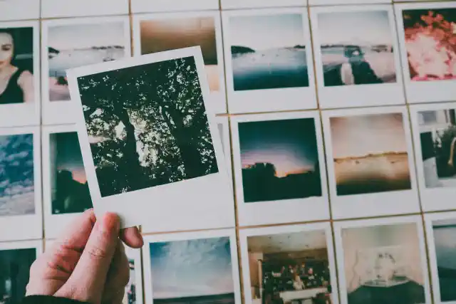 Instagram fotogrāfijas ar baltām malām