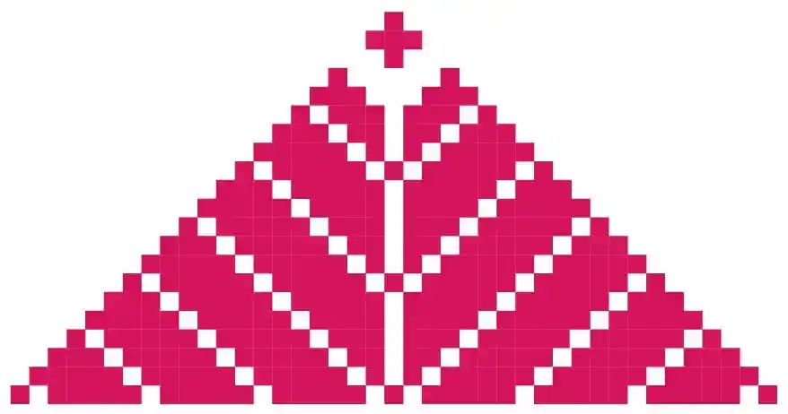 Lielvārdes jostas elementi - Dieva zīme