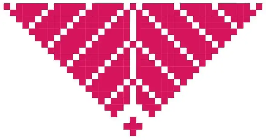 Lielvārdes jostas elementi - Māras zīme
