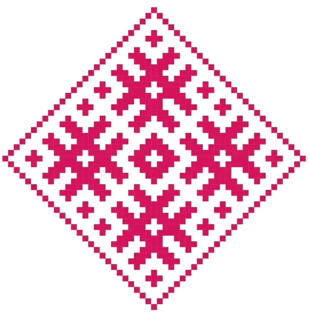 Lielvārdes jostas elementi - Saules dārzs