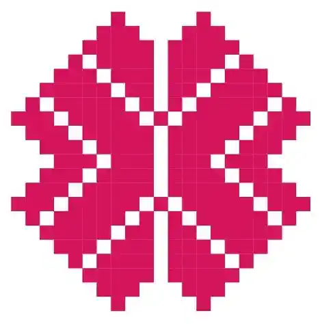 Lielvārdes jostas elementi - Šķeltais Māras guļuskrusts