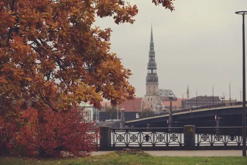 Foto kanva - Pēterbaznīcas tornis