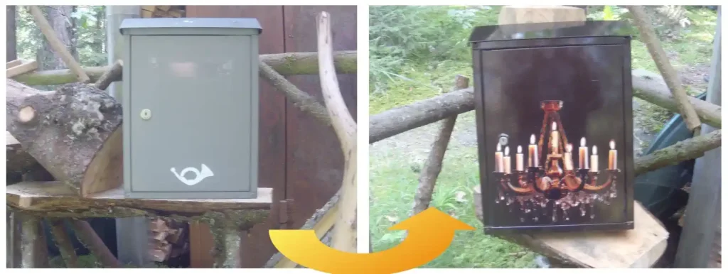 Personalizēta pastkaste ar jaunu, skaistu dizainu