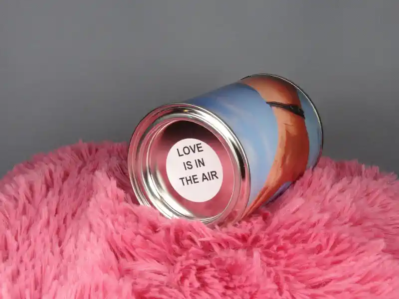 Dāvanu apdruka - metāla kārba ar apdruku