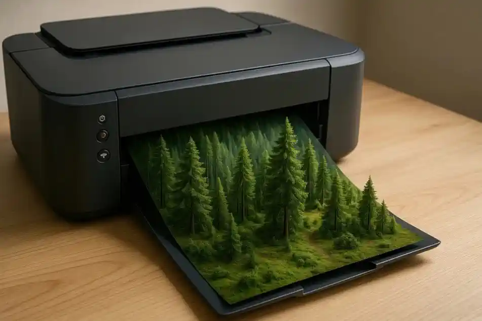 Tipogrāfija - ekologiska drukāšana