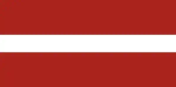 Uzlīmes Latvijas karogs - taisnstūra pareizās proporcjās